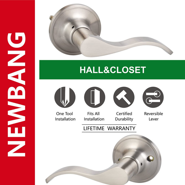 NEWBANG Passage Door Handle Non Locking Lever Multipack Wayfair Canada